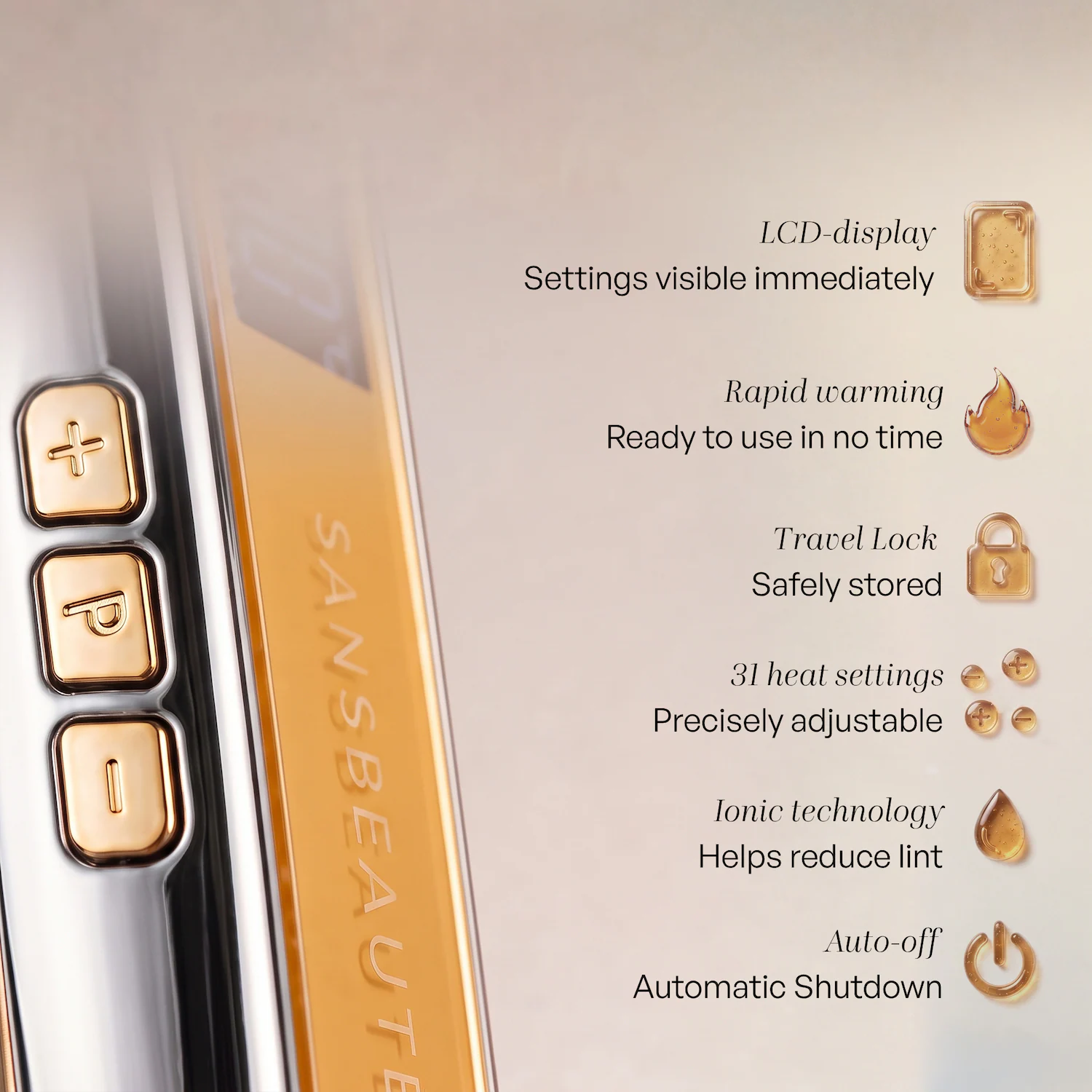 Professional Haarglätter – 2 in 1 – Lockenstab