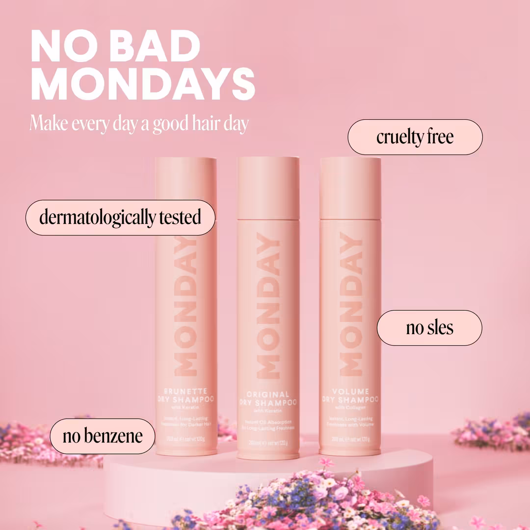 MONDAY Haircare  BRUNETTE Dry Shampoo with Keratin