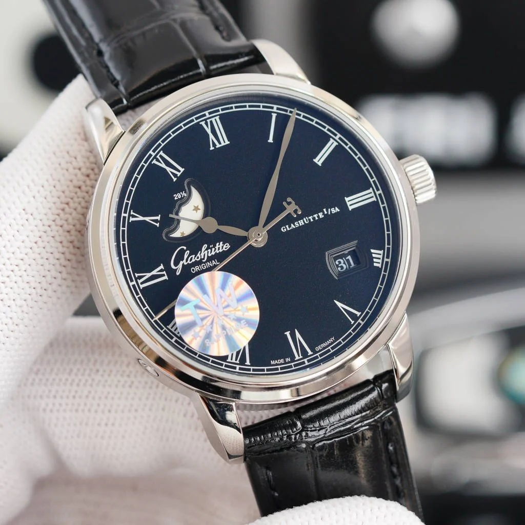 Cartier Watch SENATOR PANAROMA MOONPHASE STEEL