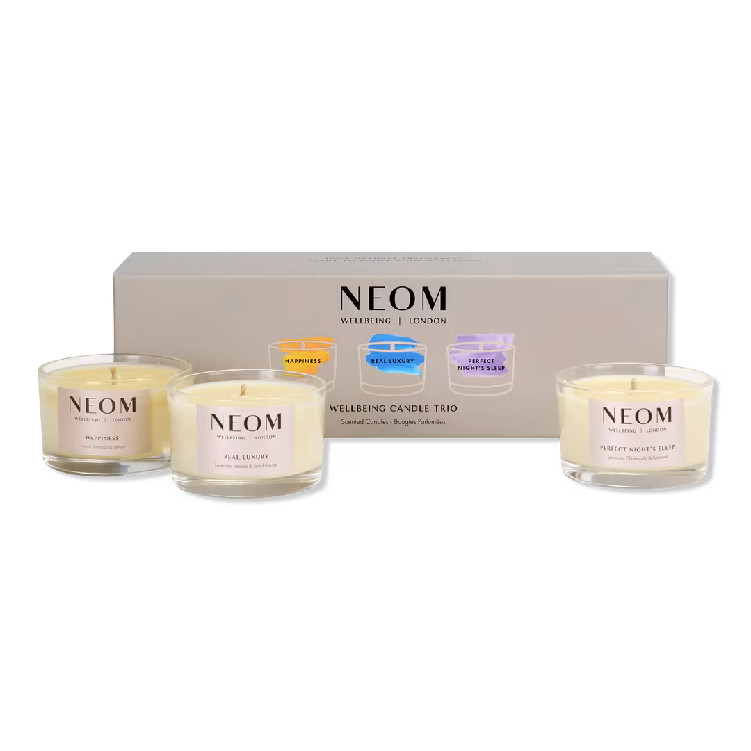 NEOM Wellbeing  Wellbeing Candle Trio