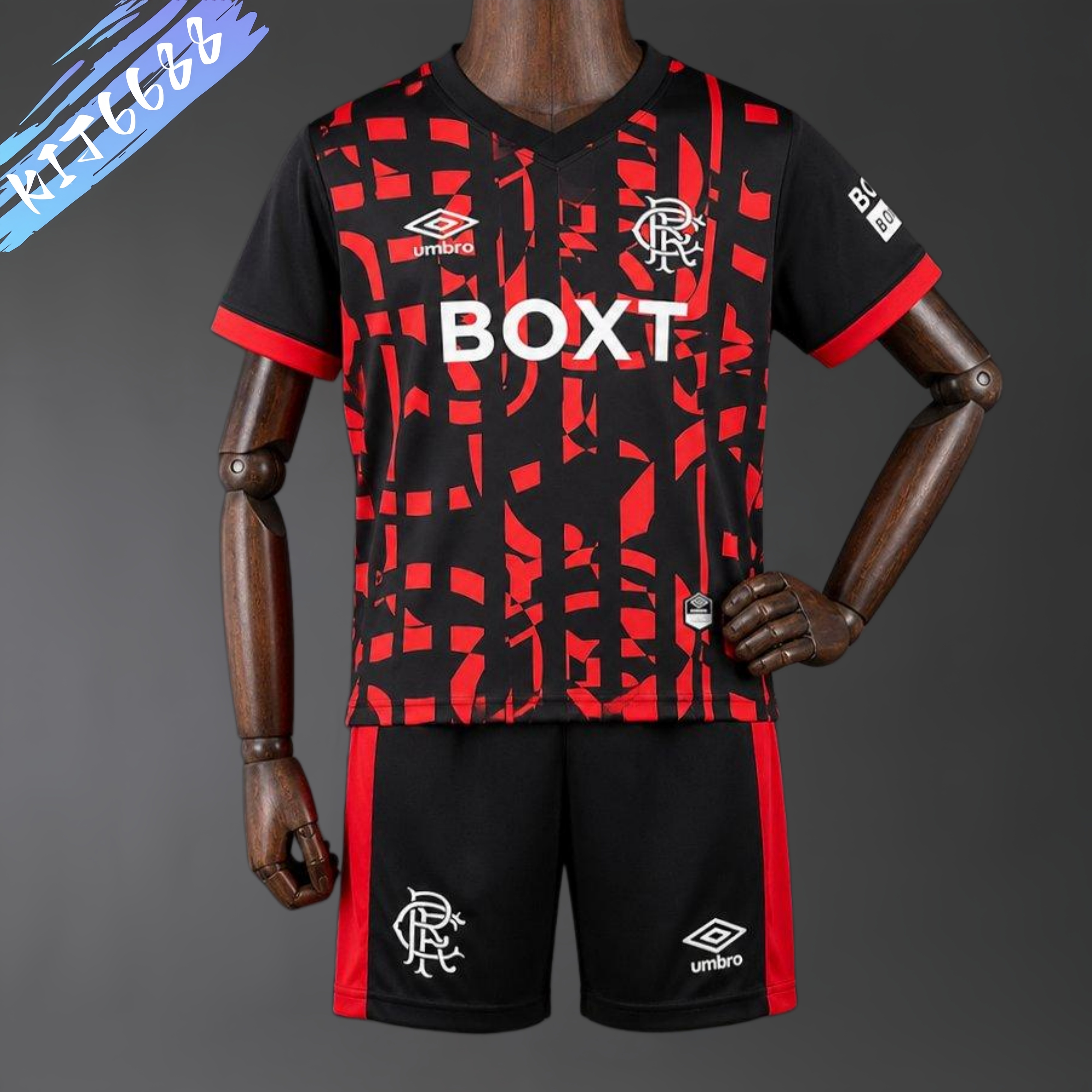 2026/2027 Glasgow Rangers Third Away Football shirt (Adult Kids Kit socks）