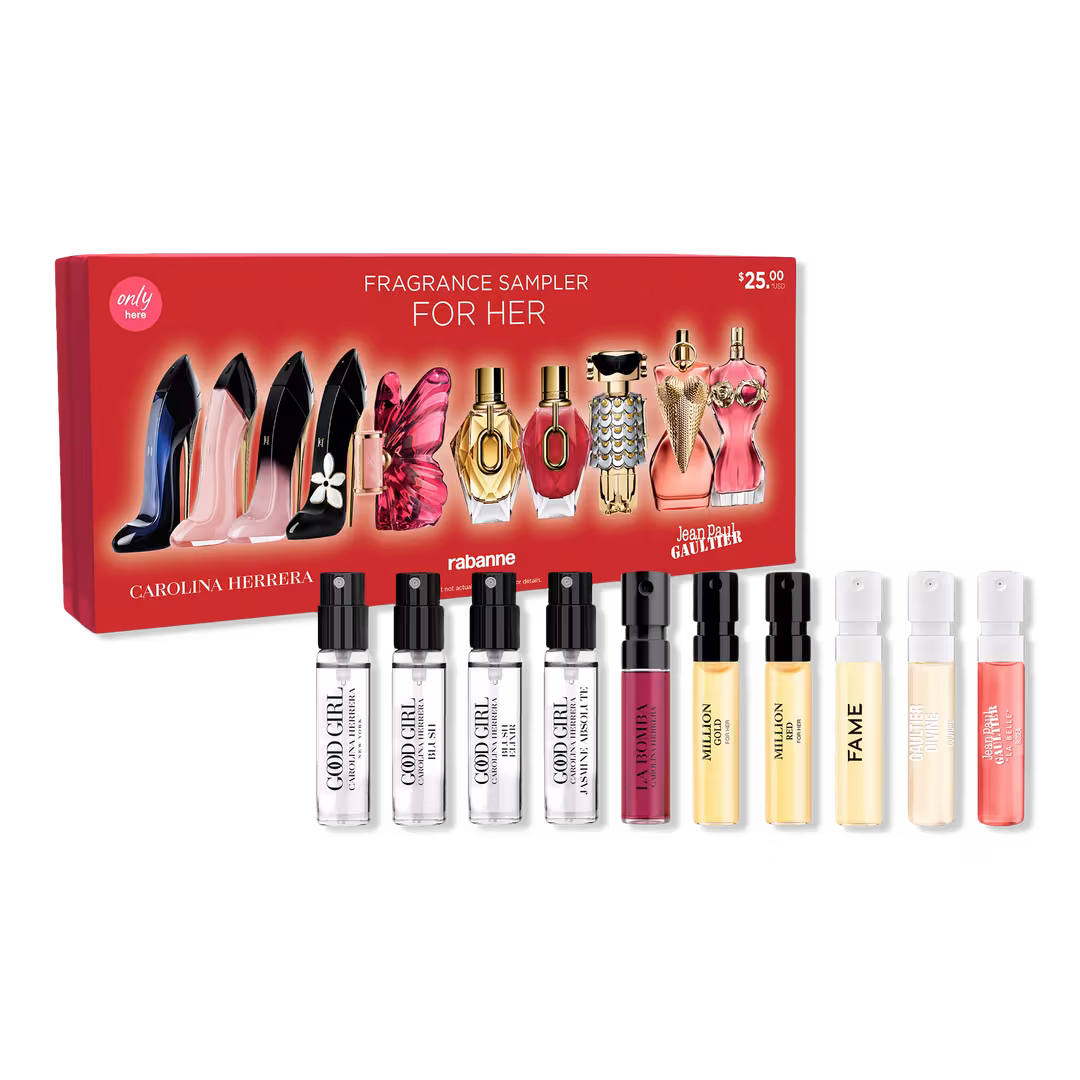 Carolina Herrera  Perfume Discovery 10 Piece Sampler Gift Set