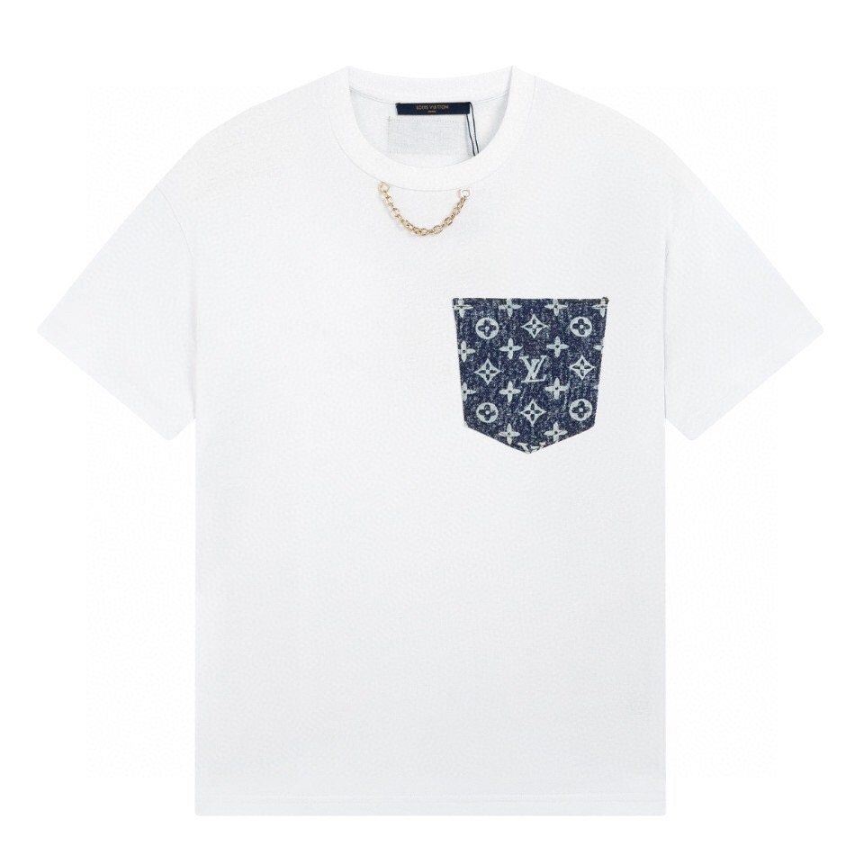 LV Monogram Patch Pocket T-Shirt
