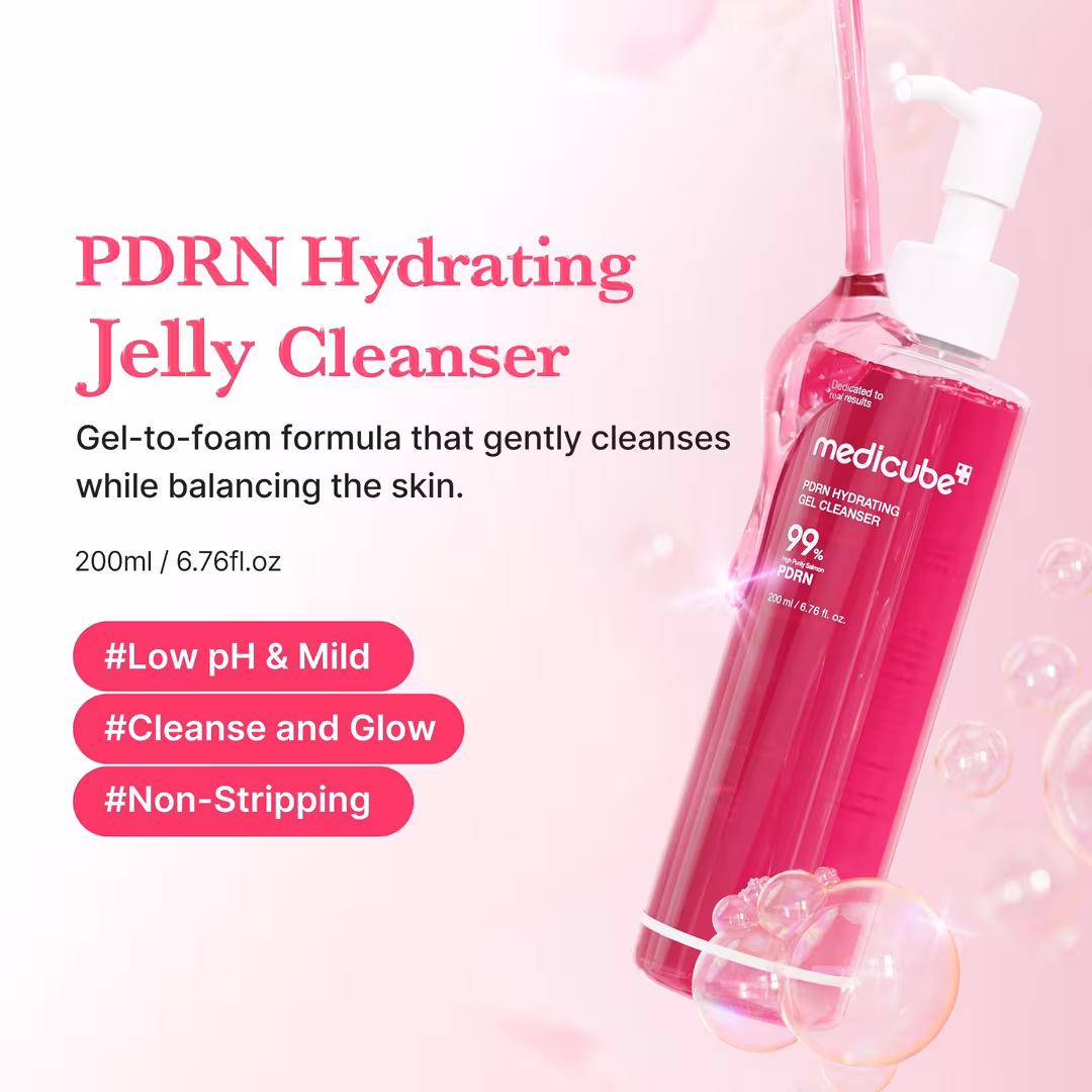 medicube  PDRN Hydrating Gel Cleanser