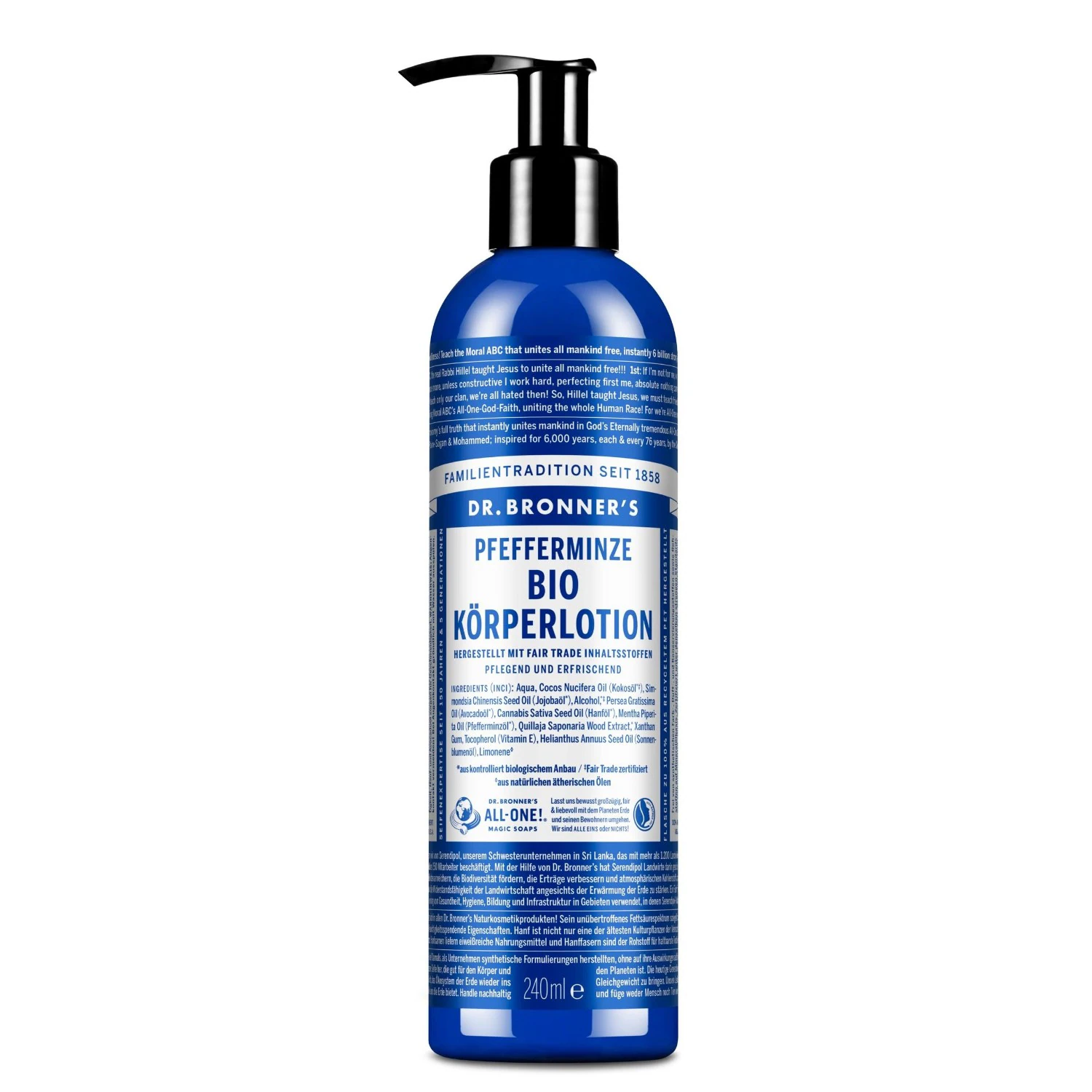 BIO KÖRPERLOTION Pfefferminze