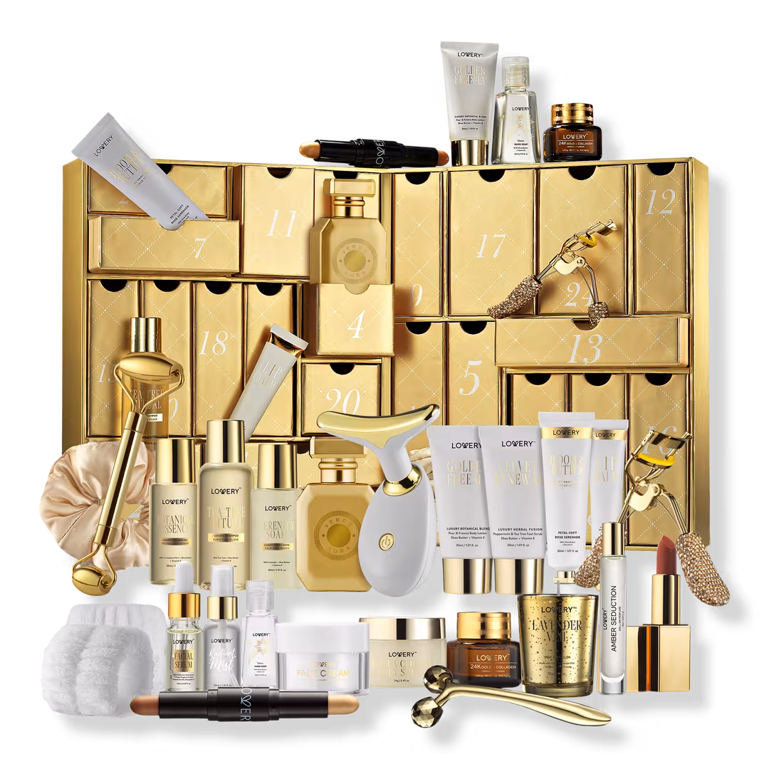 Lovery  Limited-Edition Advent Calendar Beauty and Skincare Luxury Gift Set