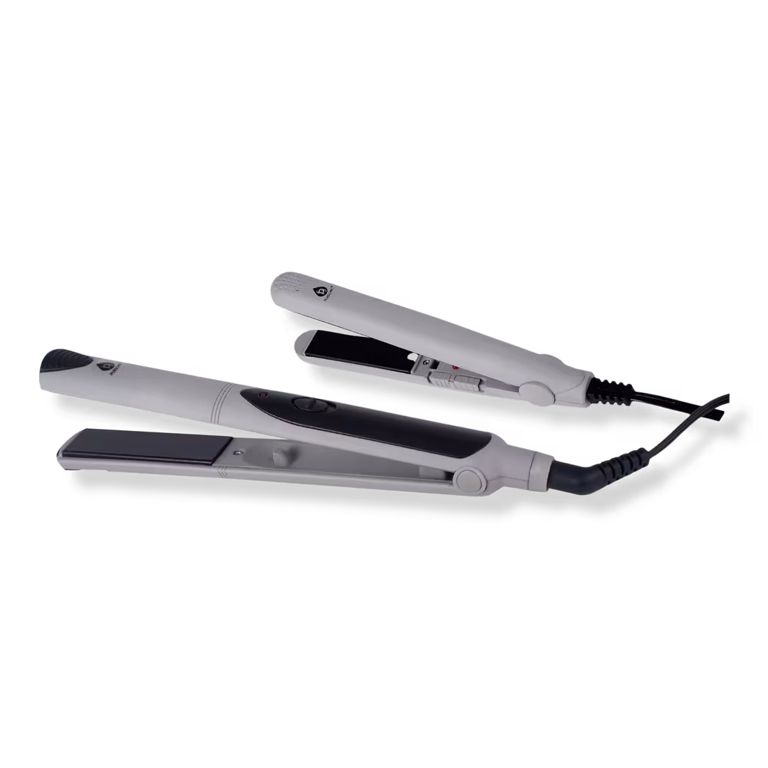 PURSONIC  Professional Salon Quality Flat Iron Hair Straightener With A Free Travel Straightener