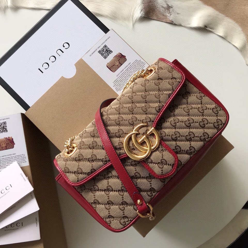 Gucci GG Marmont small shoulder bag 443497