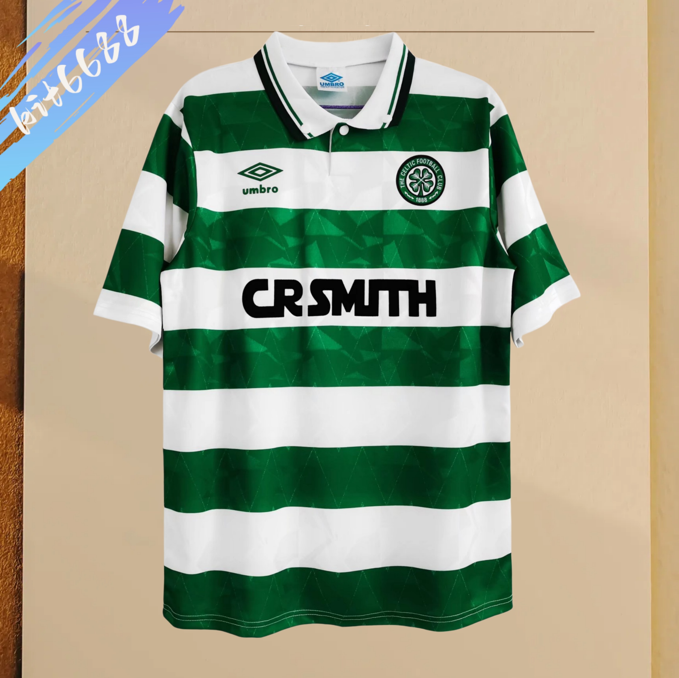 1989/1991 Celtics home Retro Football Shirt
