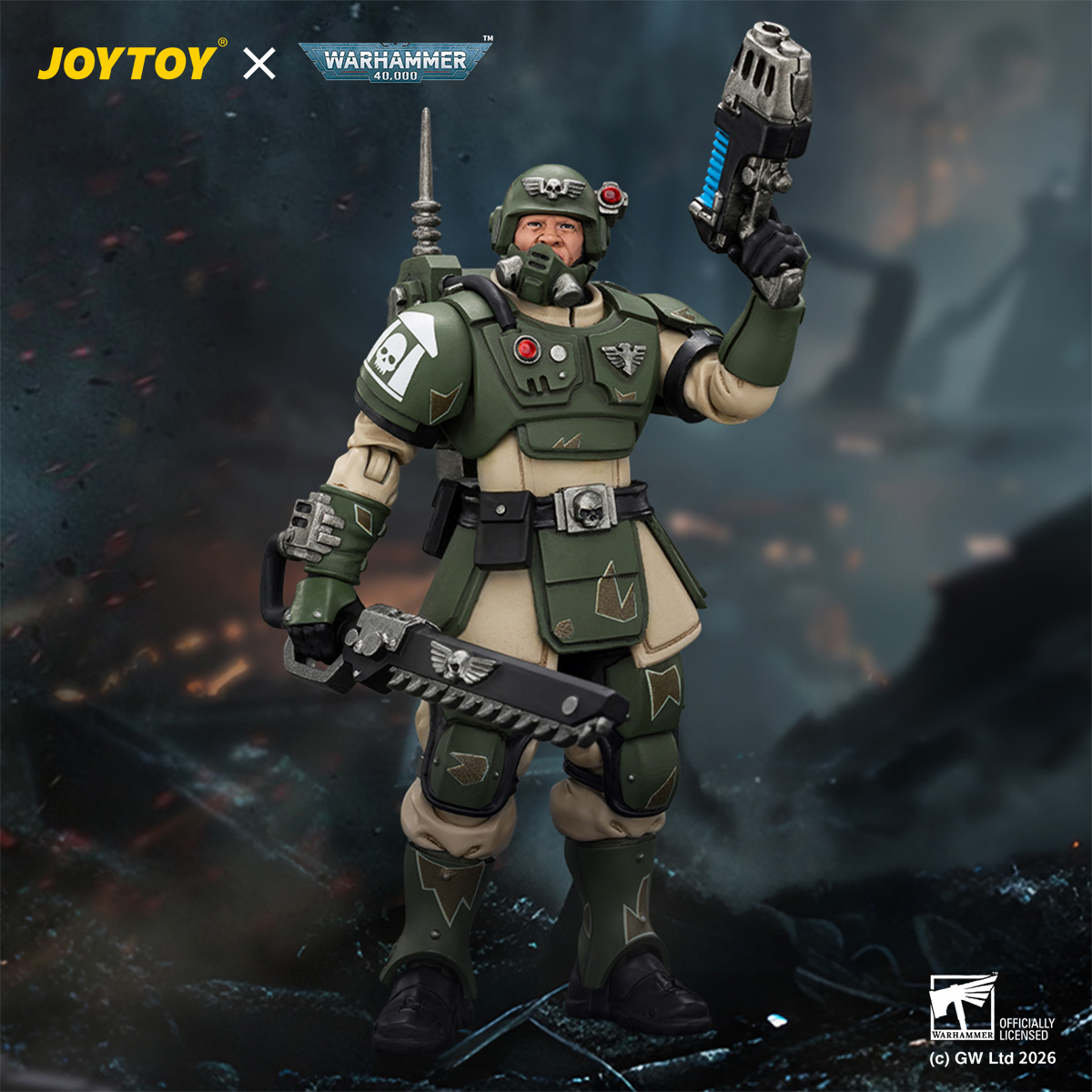 JOYTOY Warhammer 40,000 Astra Militarum Kasrkin - JOYTOY WORLD