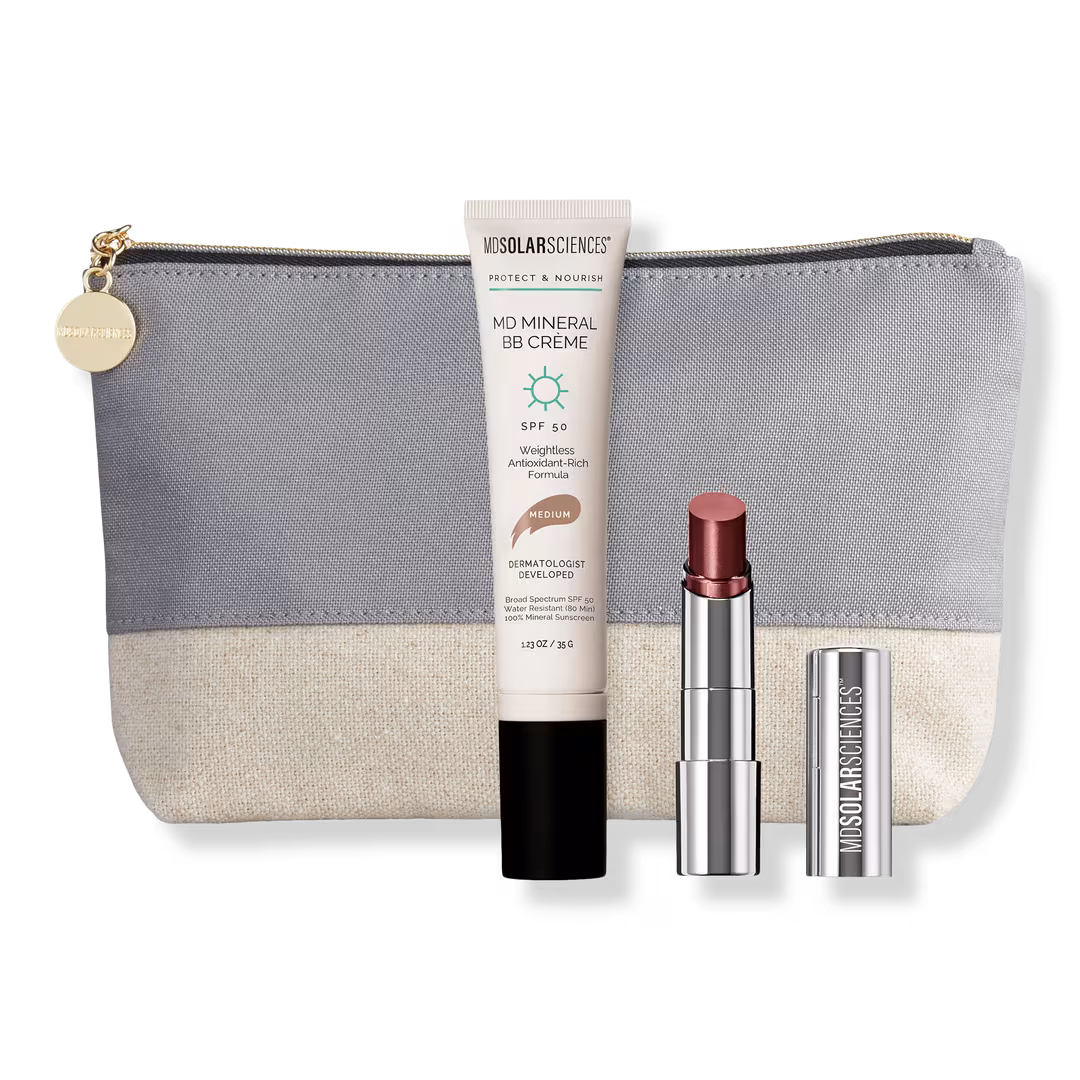 MDSolarSciences  Balm Squad - SPF BB Crème & Lip Balm Set with Bag