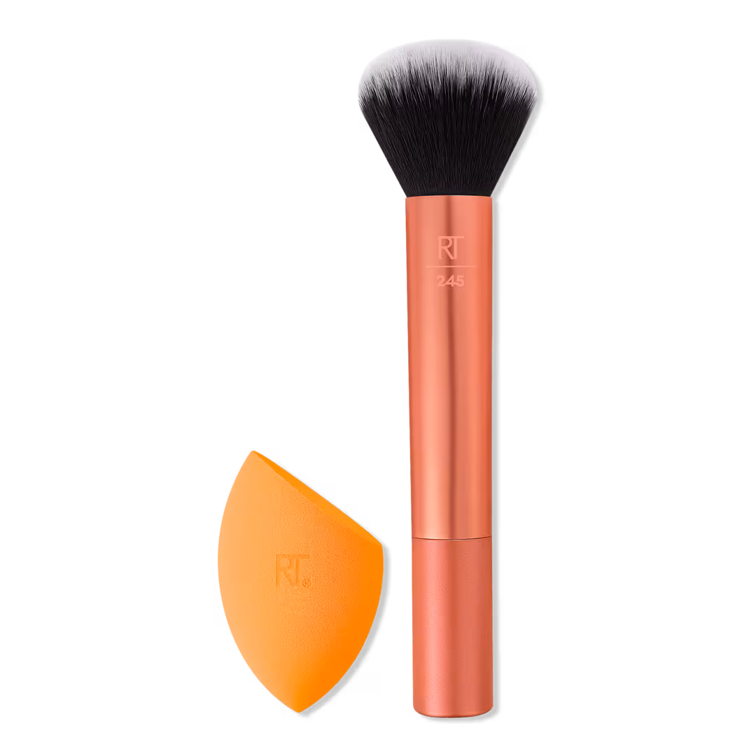 Real Techniques  Everything Blending Makeup Brush + Sponge Duo