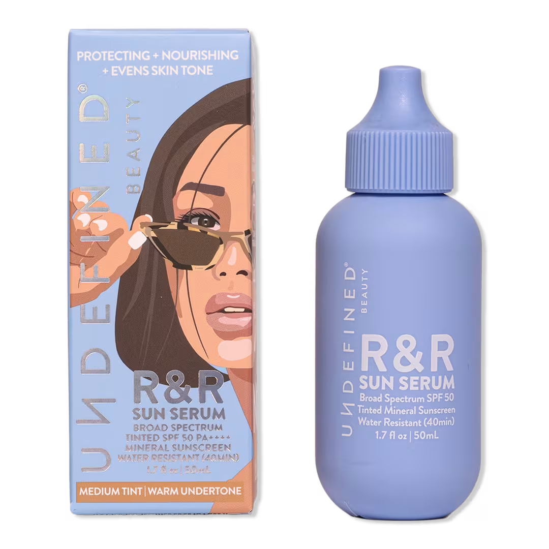Undefined Beauty  R&R Sun Serum Tinted Mineral SPF 50 PA++++