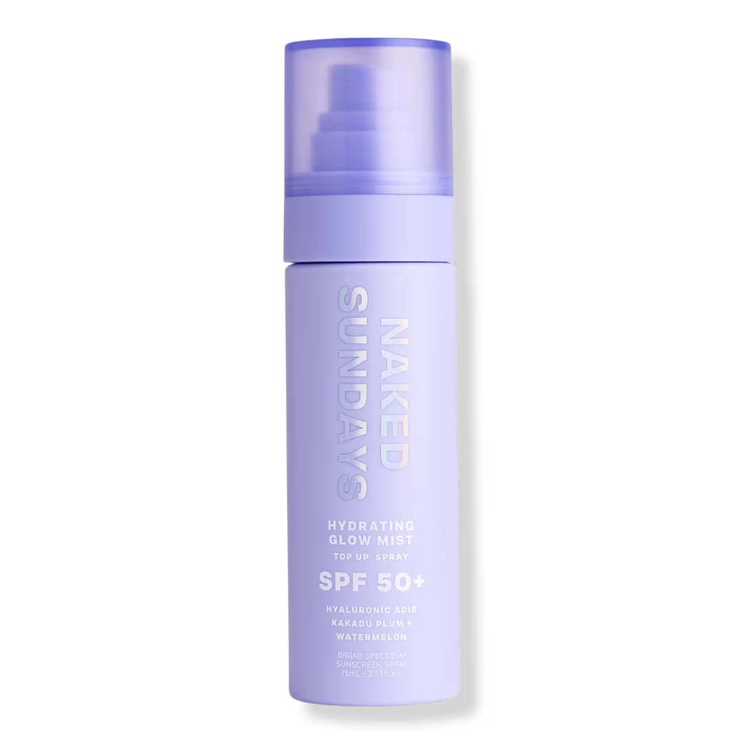 Naked Sundays  Hydrating Glow Mist Setting Spray SPF 50+