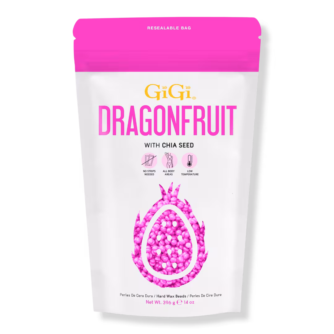 Gigi  Dragonfruit with Chia Seed Hard Wax Beads