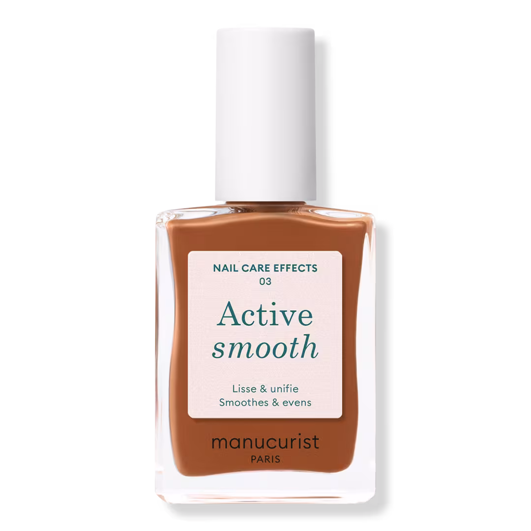 Manucurist  Active Smooth Nail Concealer, Nail Strengthener and Growth for a Natural Sheer effect