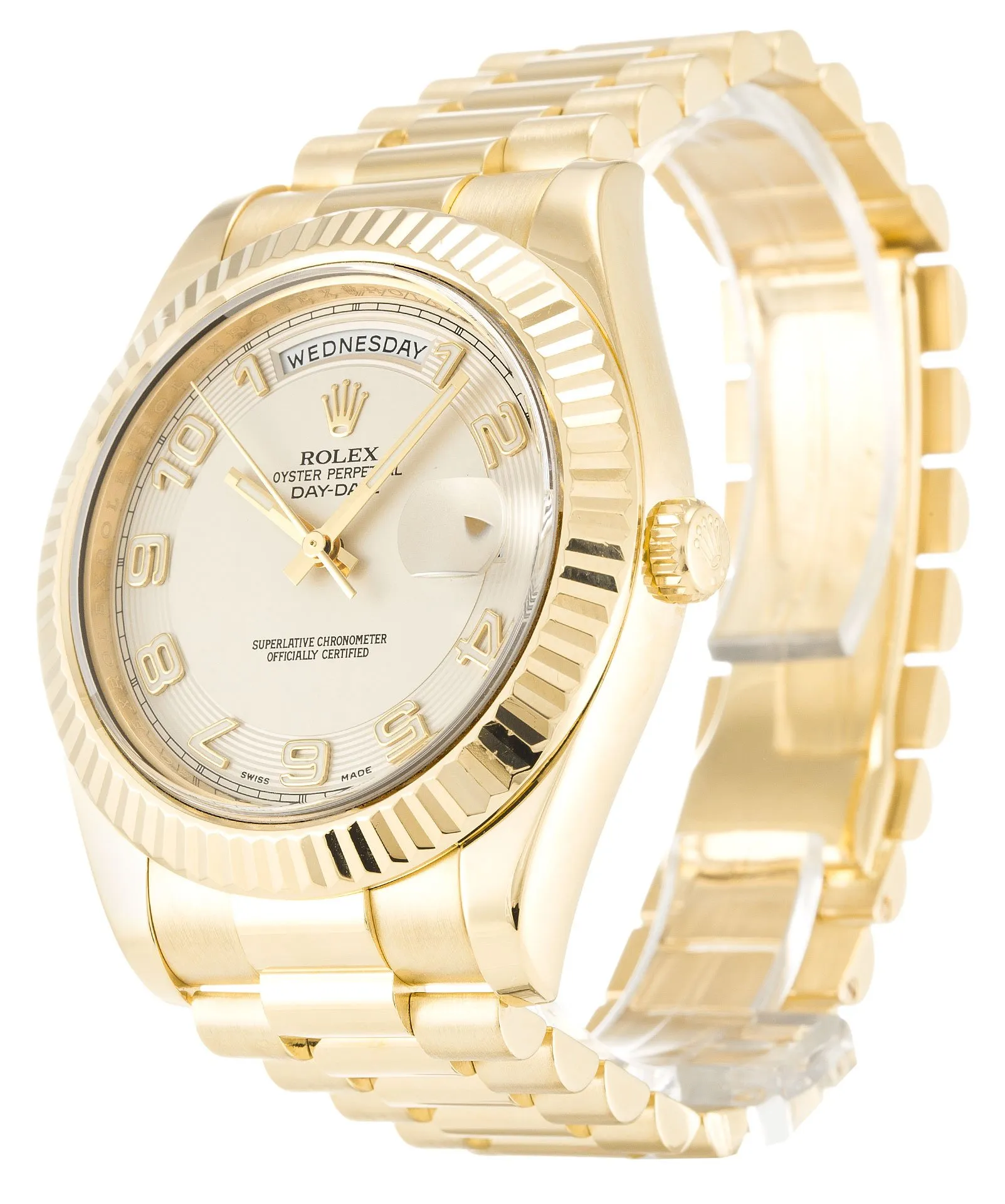Rolex Day-Date II Ivory Dial 218238