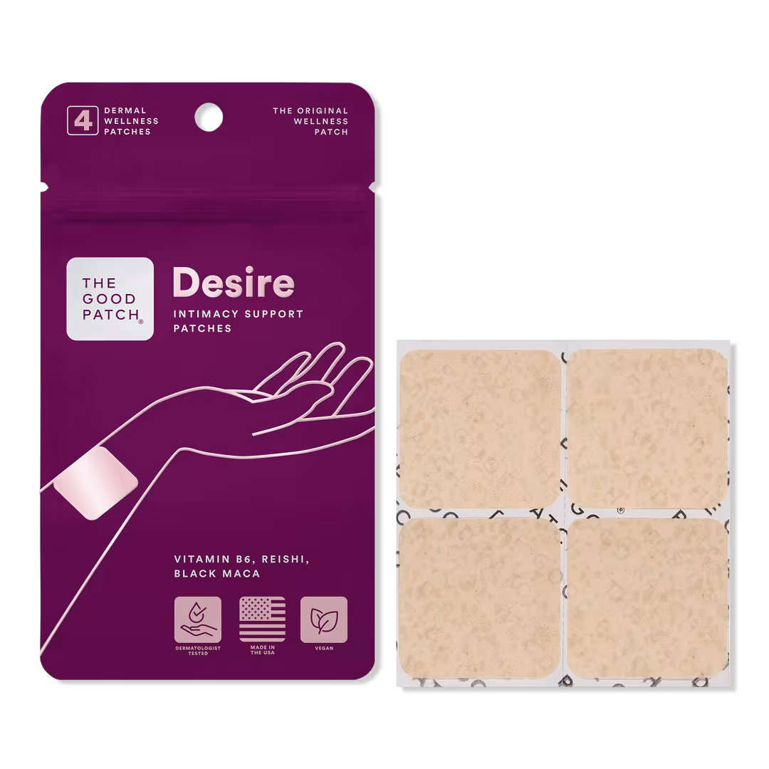 The Good Patch  Desire Intimacy Support Patches with Reishi Extract & Black Maca