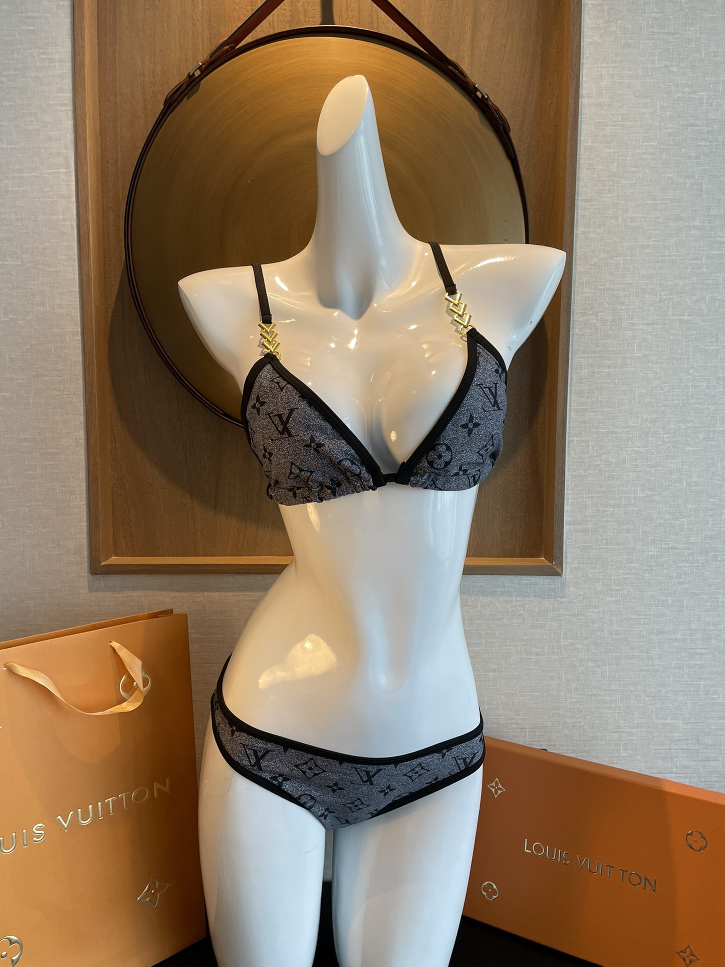 LV Two-Piece Swimsuit Swimwear