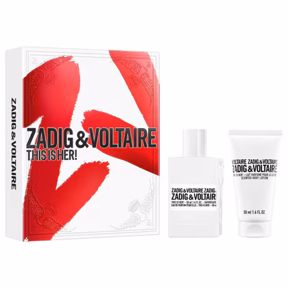 Zadig & Voltaire This Is Her! Eau de Parfum Gift Set 50ML
