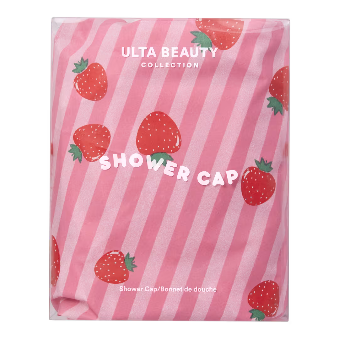 ULTA Beauty Collection  Shower Cap Strawberry Stripes