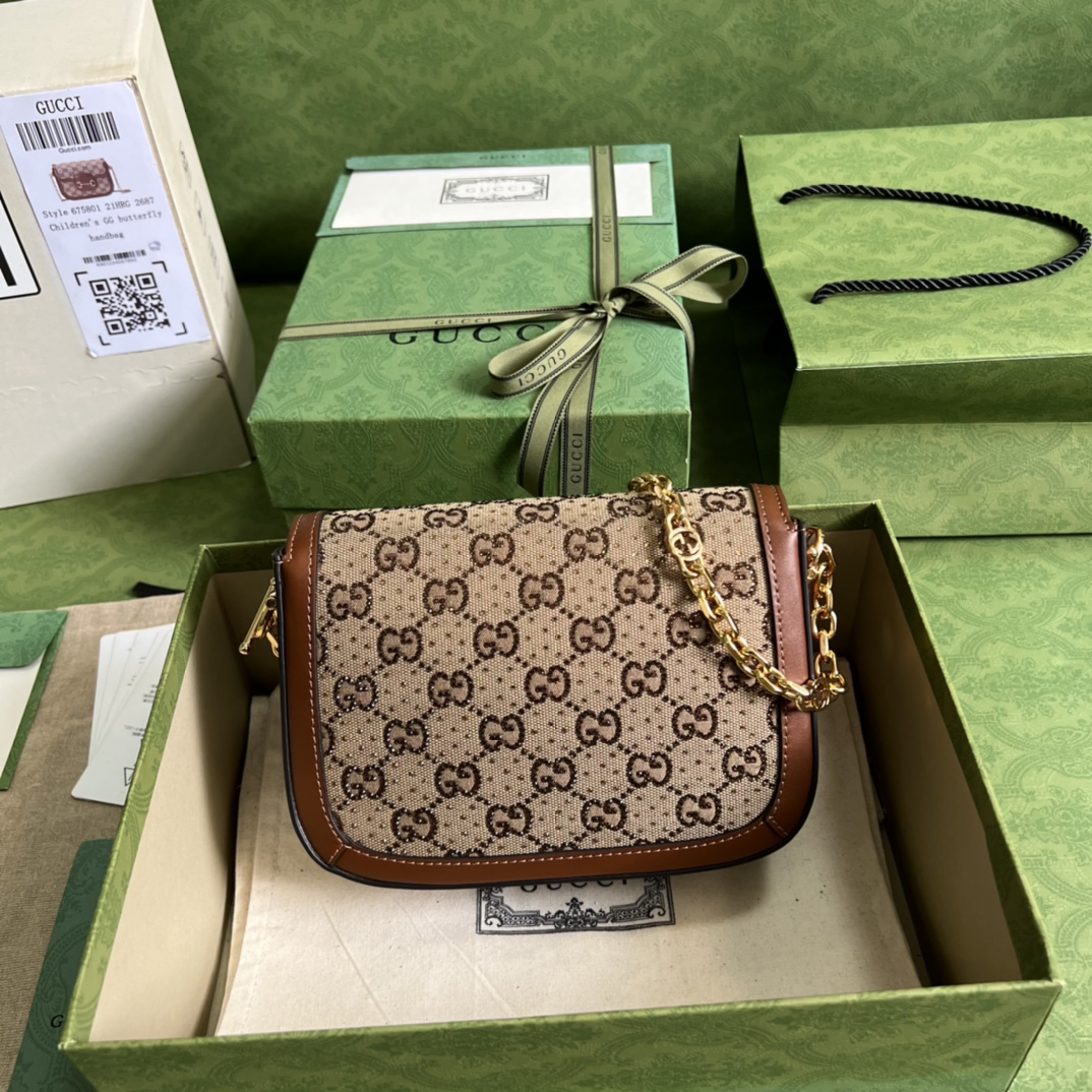 Gucci Horsebit 1955 GG mini bag 675801