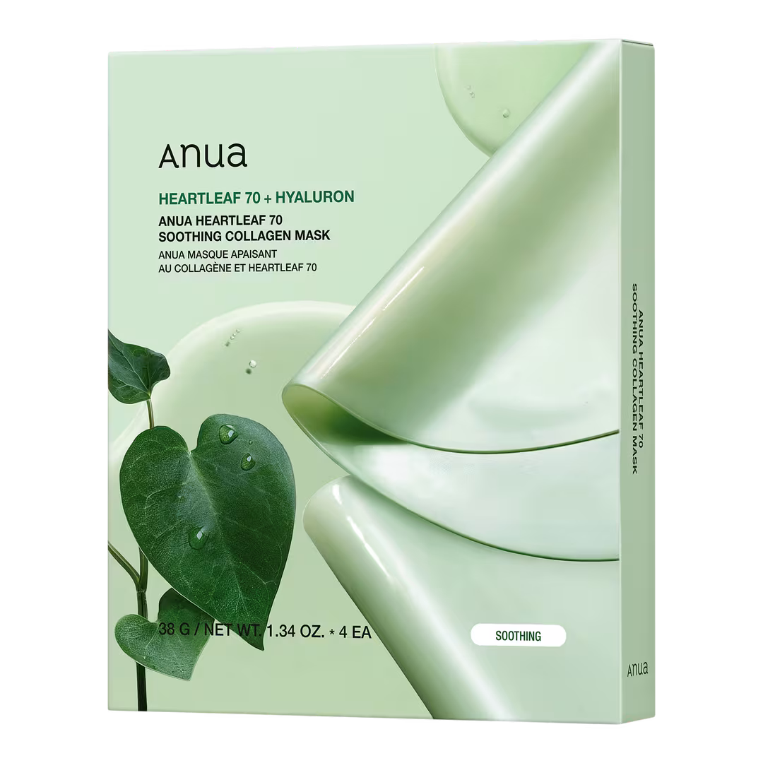 ANUA  Heartleaf 70 Soothing Collagen Mask