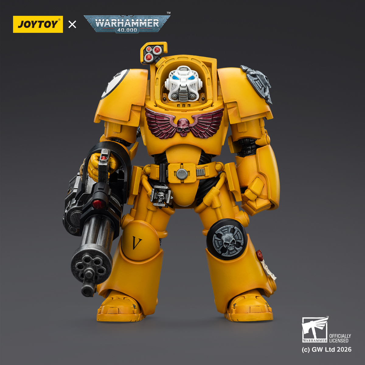 JOYTOY Warhammer 40k 1: 18 Imperial Fists Terminators - JOYTOY WORLD