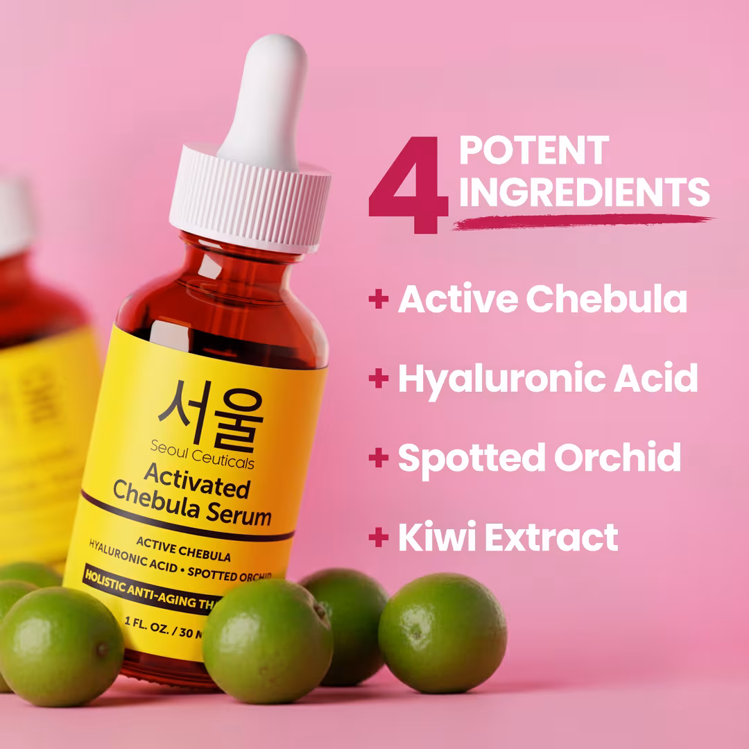 Seoul Ceuticals  Korean Skin Care Activated Chebula Serum