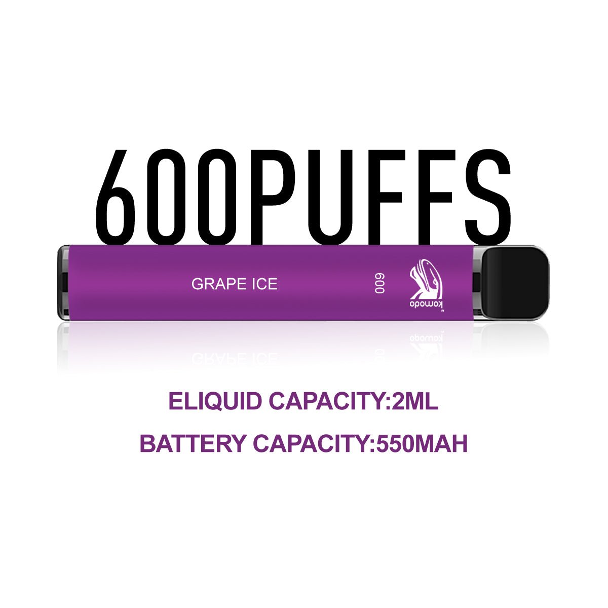Komodo C16 Disposable Vape Pen 600 Puffs