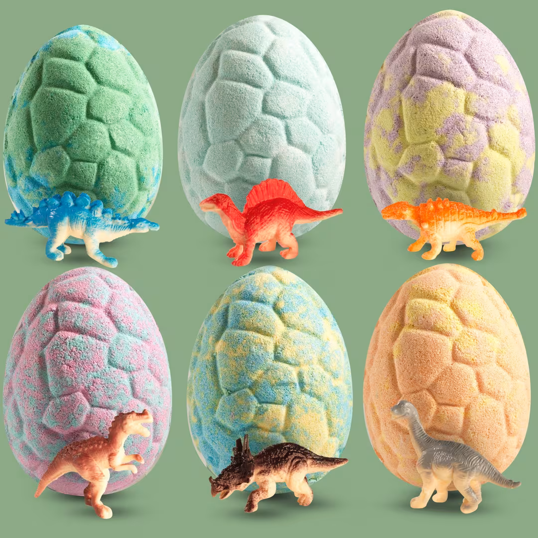 Lovery  Dinosaur Bath Bomb Gift Set with Surprise Toys