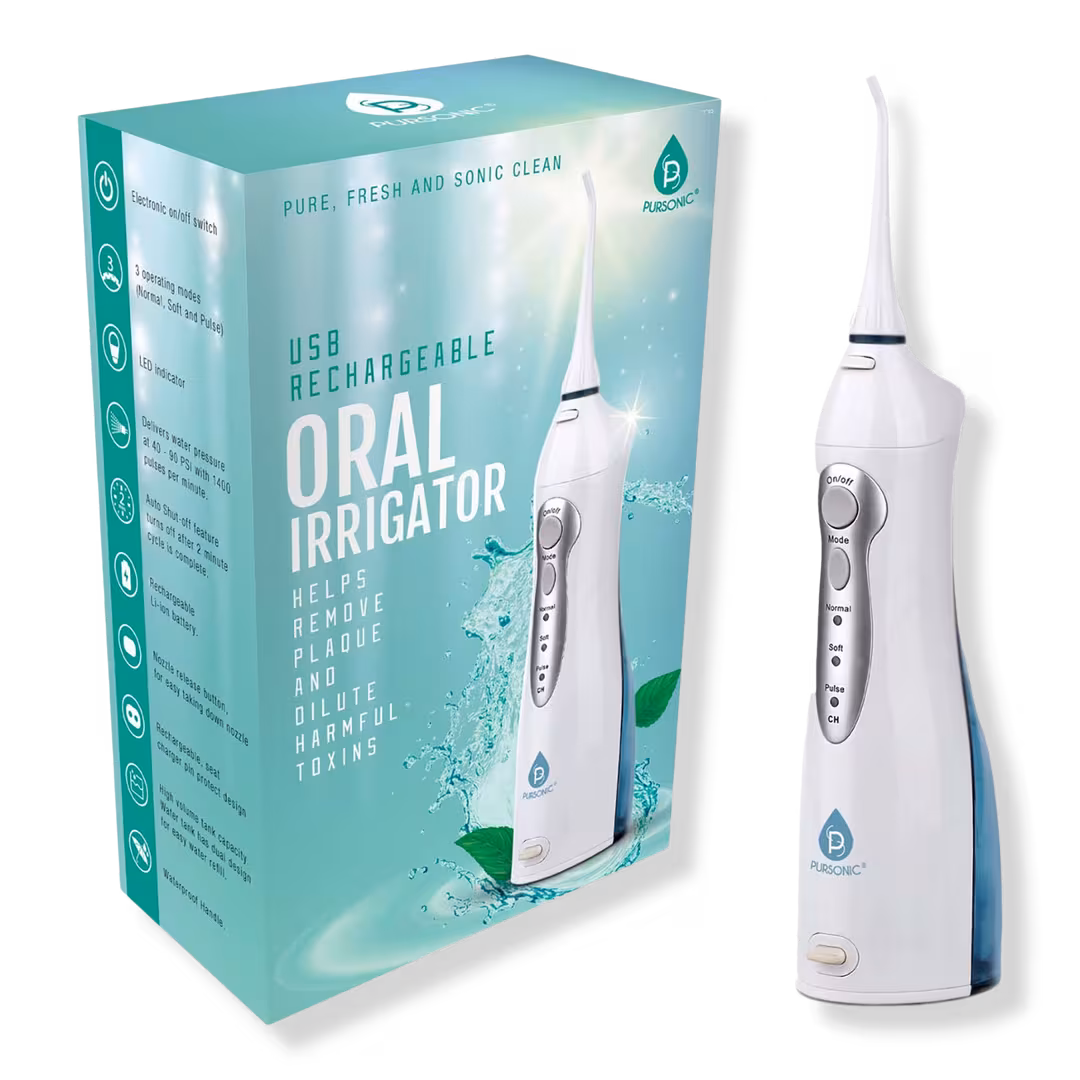 PURSONIC  USB Rechargeable Oral Irrigator