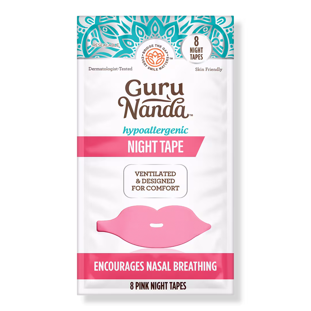 GuruNanda  Hypoallergenic Pink Lip Shaped Night Tape