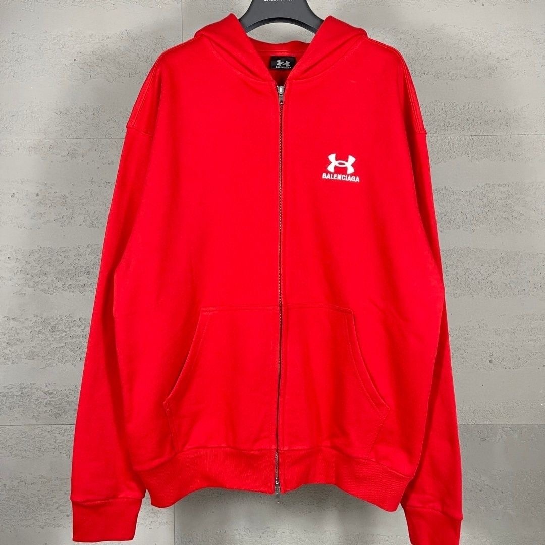 Balenciaga cardigan hooded sweatshirt