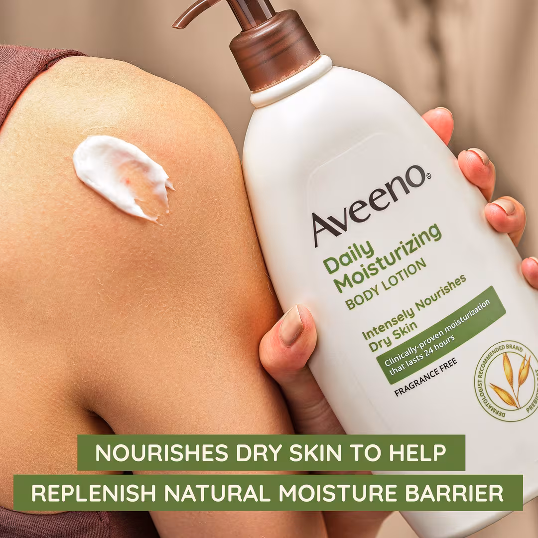 Aveeno  Daily Moisturizing Body Lotion Fragrance Free