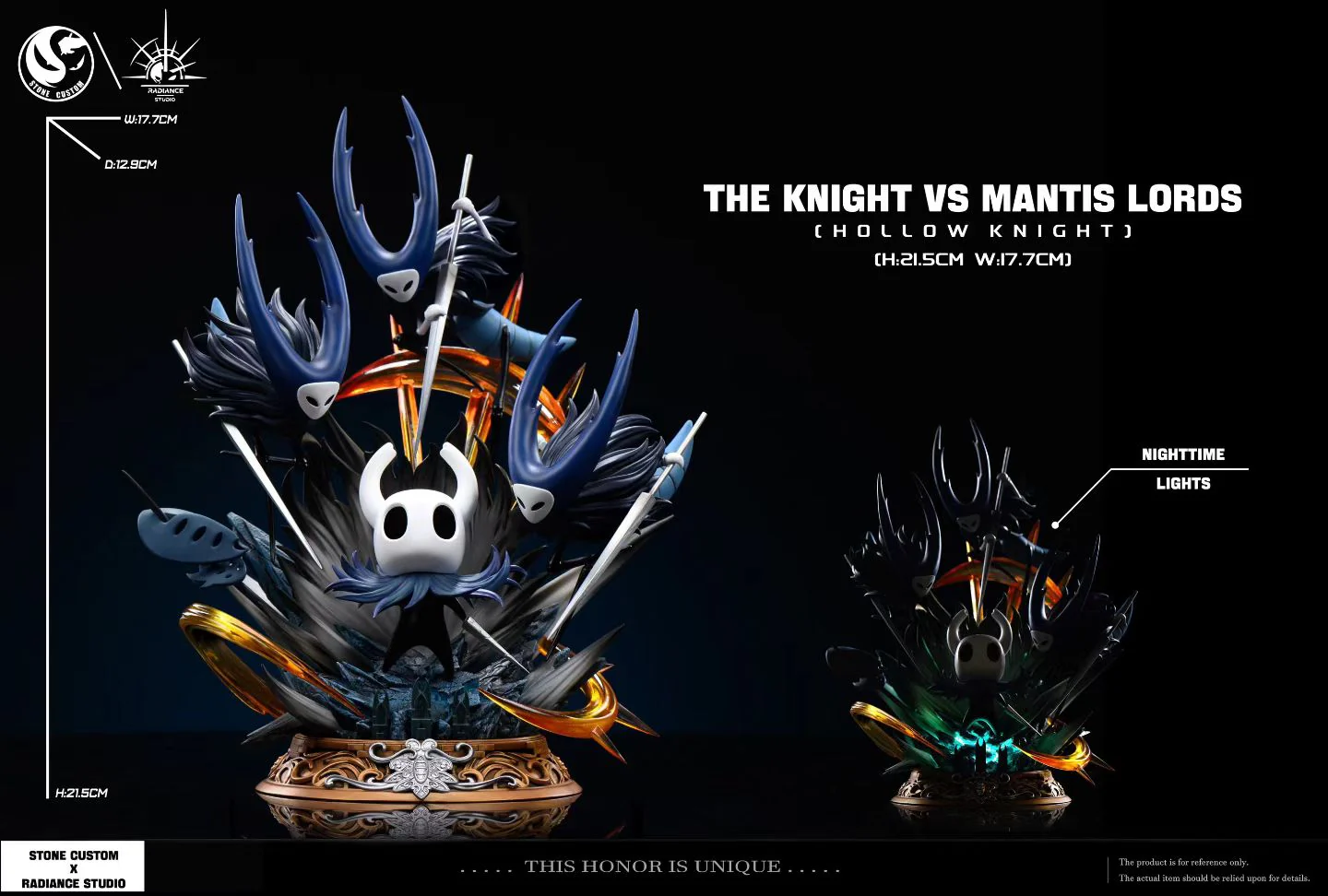 ST Studio - Hollow Knight The Knight vs Mantis Lord | 空洞骑士 骑士 vs 螳螂领主