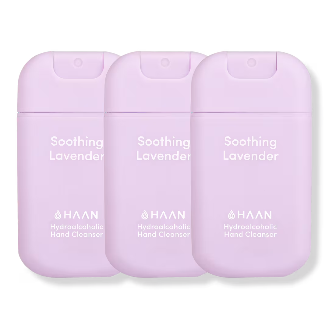 HAAN  Hand Sanitizer Soothing Lavender for Unisex 3pc Set