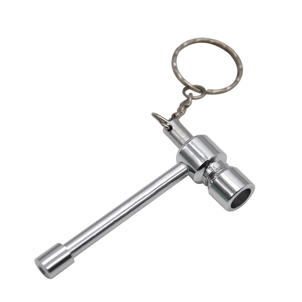 Key Chain Pendant Aluminum Pipe