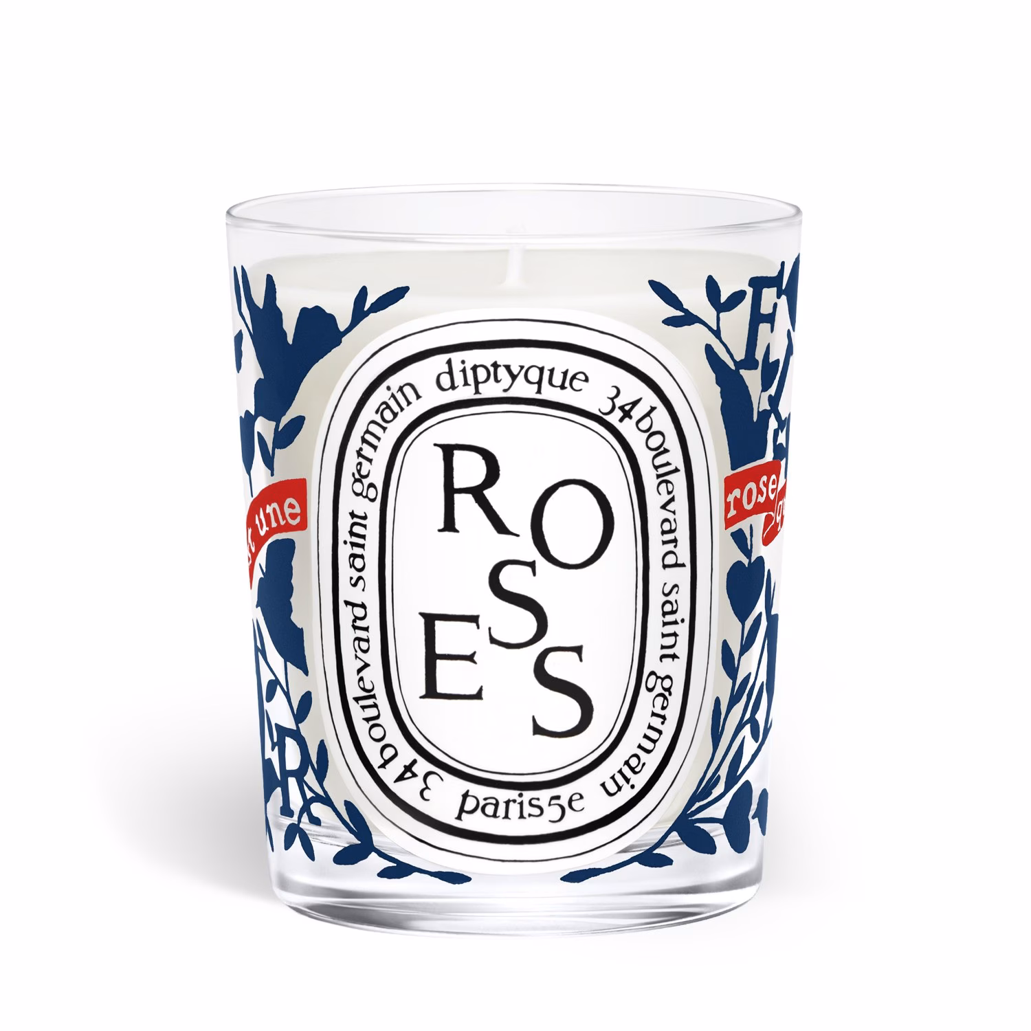 Limited Valentines Roses Classic Candle
