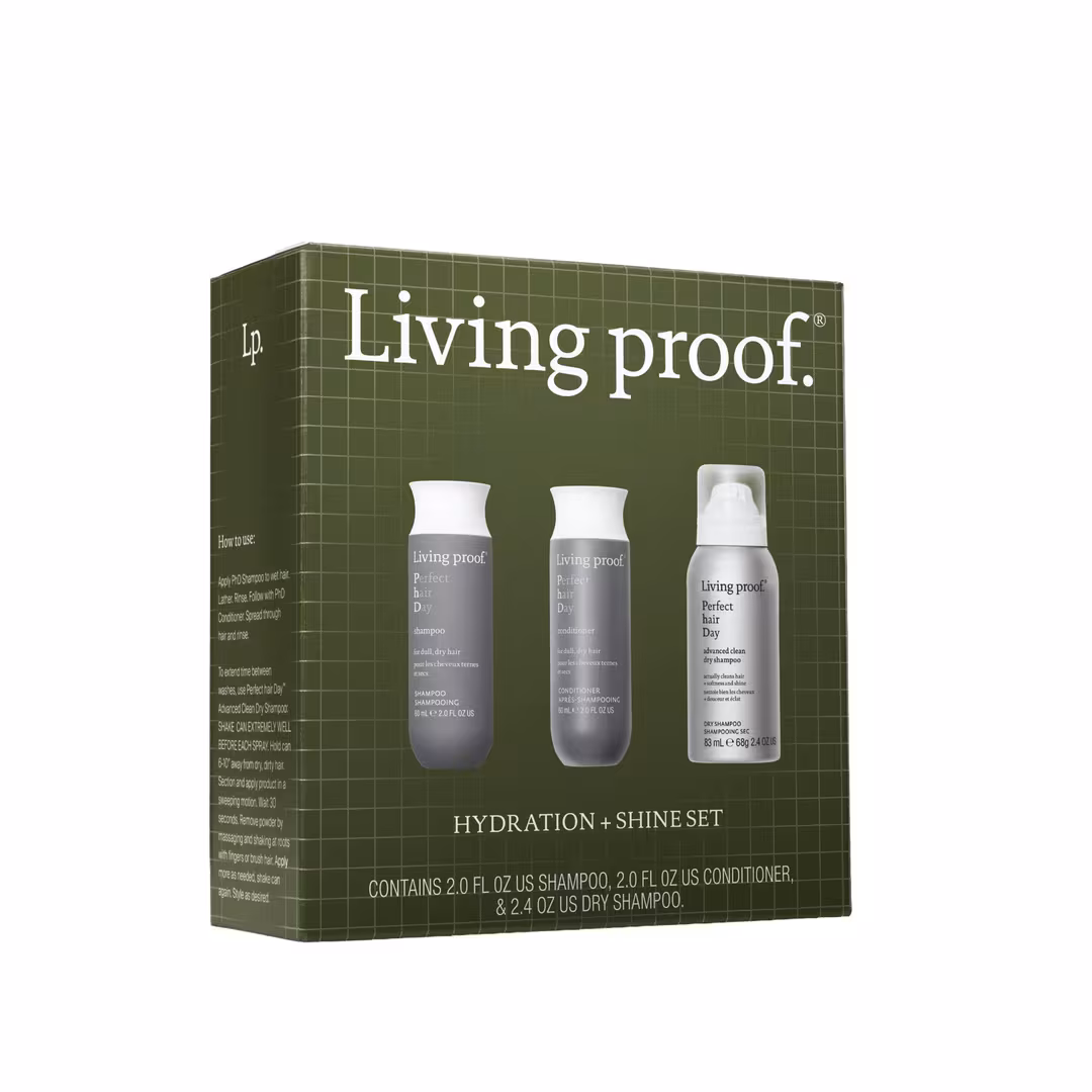 Living Proof  Perfect Hair Day Hydrate & Shine Travel Size Trial Kit