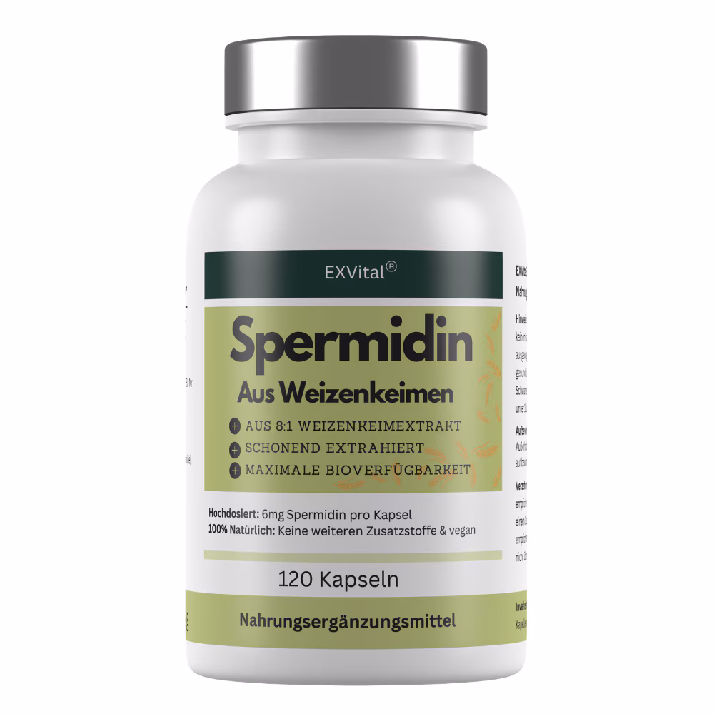 EXVital® Spermidin Kapseln, 6mg Spermidin pro Kapsel