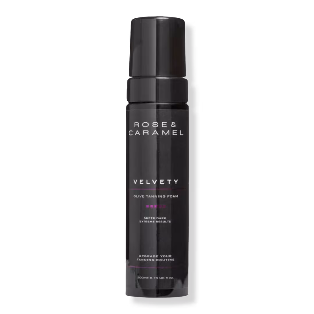 Rose and Caramel  Velvety Tanning Foam