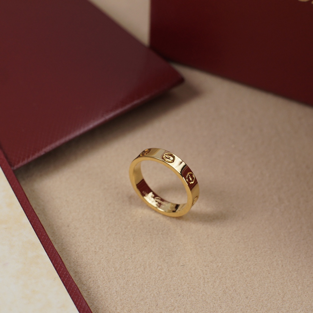 Cartier narrow-cut non-diamond Love ring