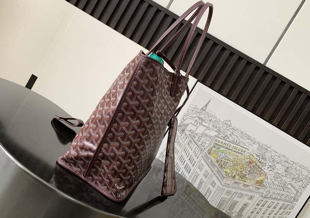 Replica Goyard ANJOUSPMLCG03TY01P Anjou PM Bag Wine Red