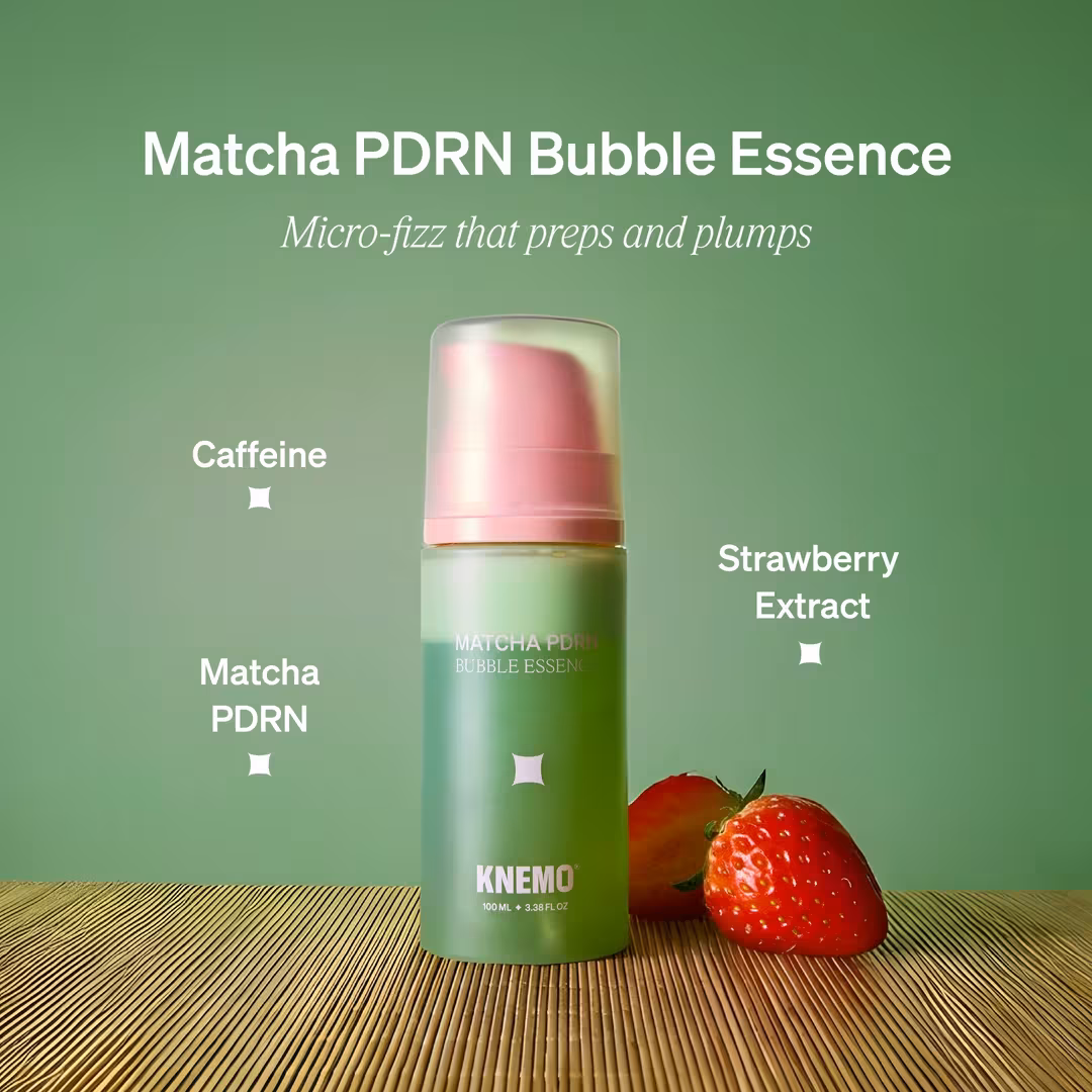 Knemo  Matcha PDRN Bubble Essence