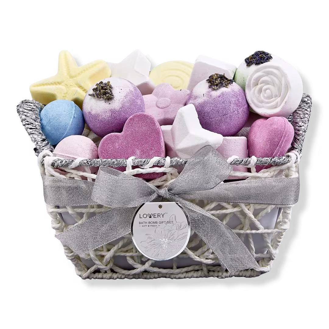 Lovery  Bath Bombs Gift Set with Shea and Coco Butter