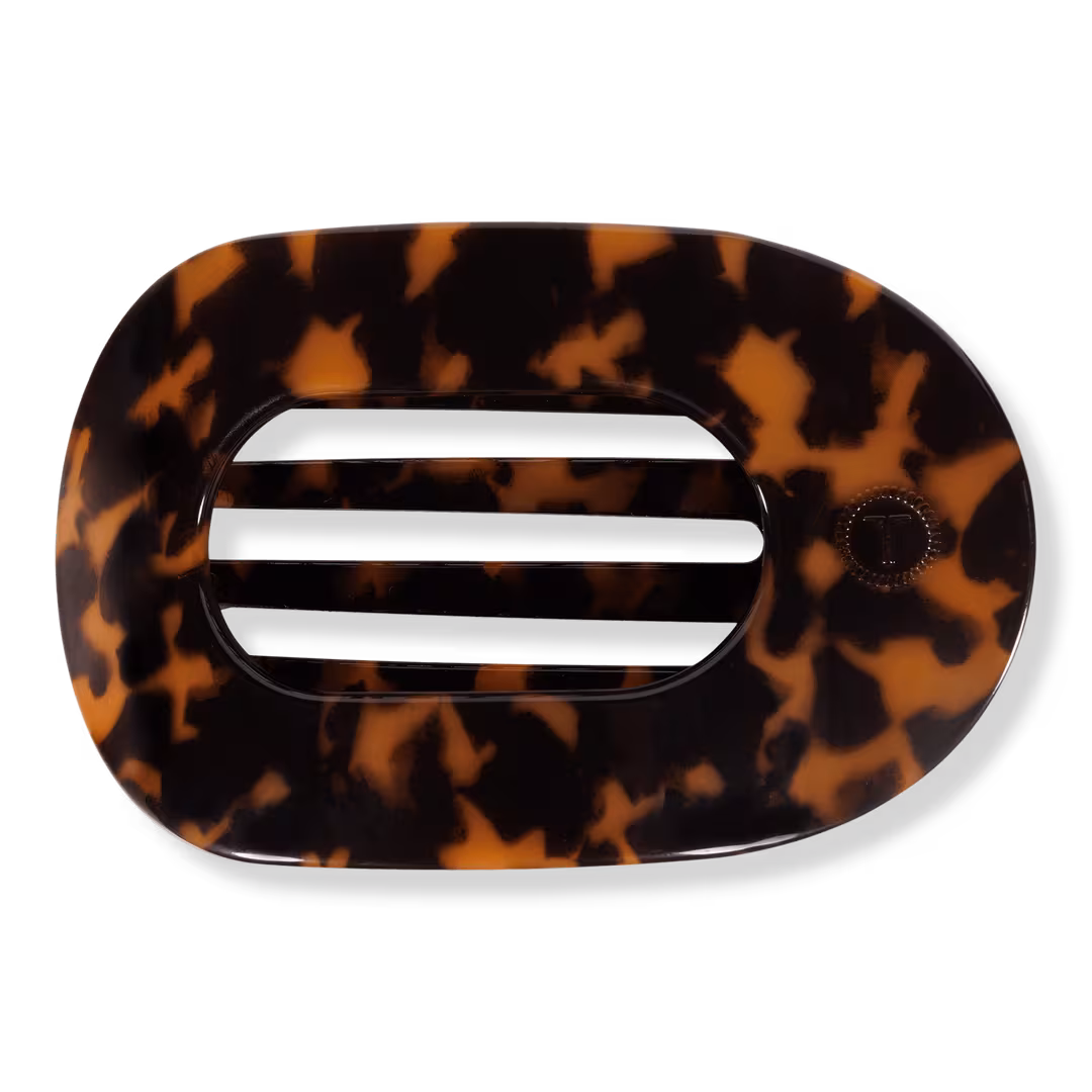 TELETIES  Large Flat Round Hair Clip