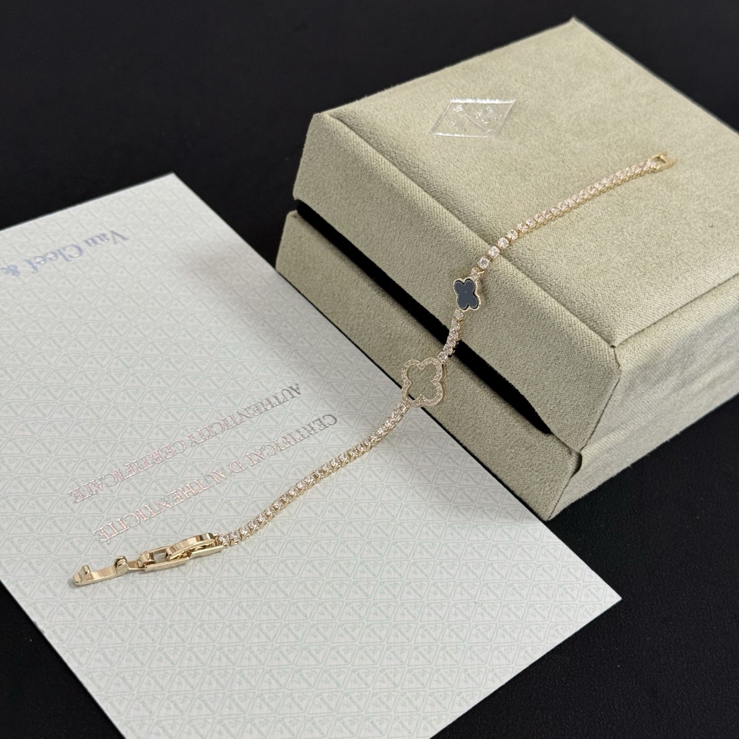 Van Cleef & Arpels Four-Leaf Clover Bracelet