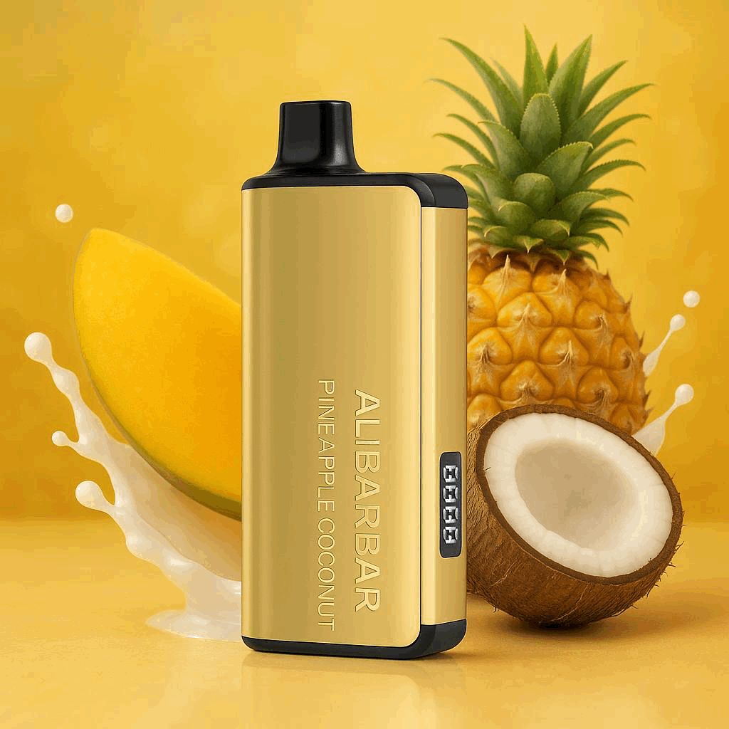 ALIBARBAR INGOT 900O Puffs - pineapple coconut