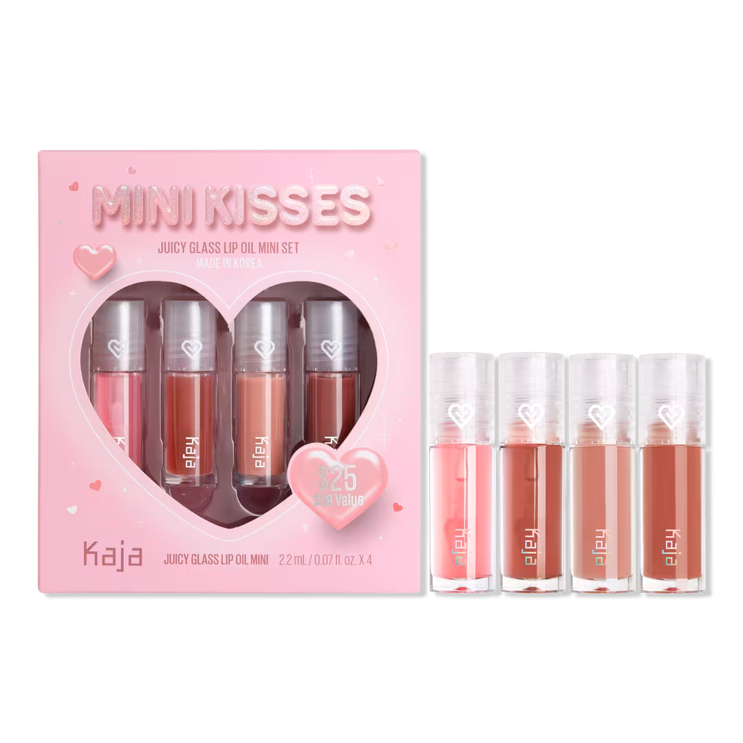 Kaja  Mini Kisses - Juicy Glass Lip Oil Mini Set